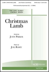Christmas Lamb SATB choral sheet music cover